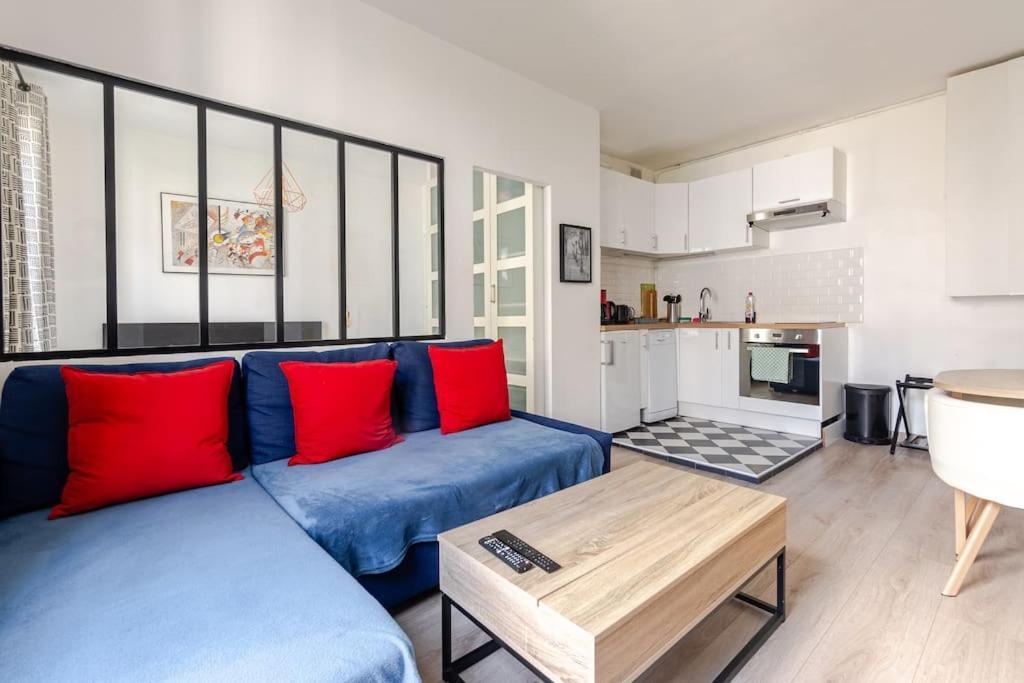 F2 Au Calme Au Coeur De Paris 13 Apartamento Exterior foto