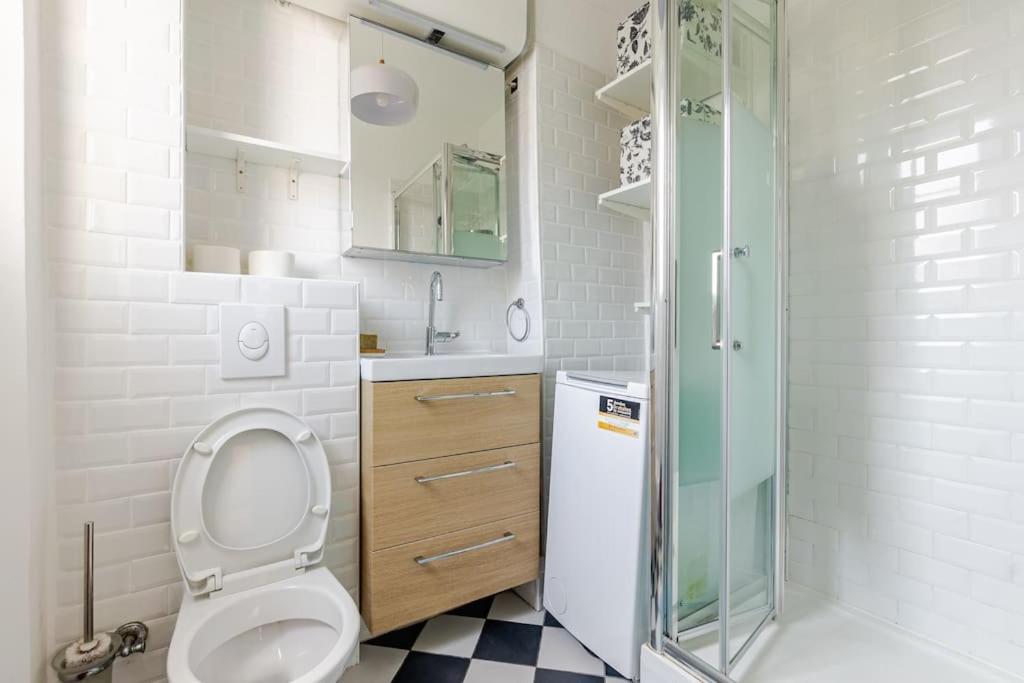 F2 Au Calme Au Coeur De Paris 13 Apartamento Exterior foto